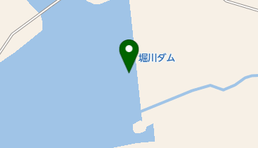 堀川ダムの地図画像