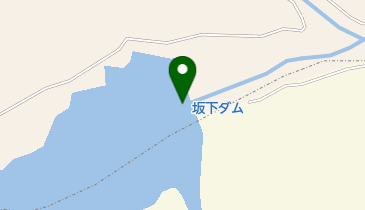 坂下ダムの地図画像