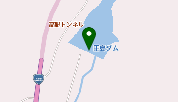 田島ダムの地図画像
