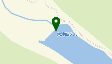 大津岐ダムの地図画像