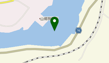 山郷ダムの地図画像