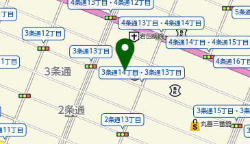 パッケージプラザ ミヤツカ3条店の地図画像