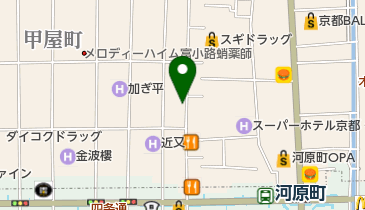 LOFTMAN COOP KYOTO(ロフトマン コープ キョウト)の地図画像