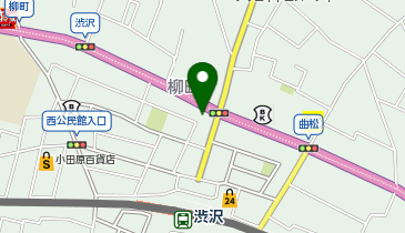 パッケージプラザ 渋沢店の地図画像