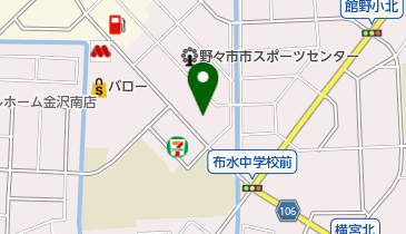 TシャツのOJICO(オジコ) 金沢店の地図画像