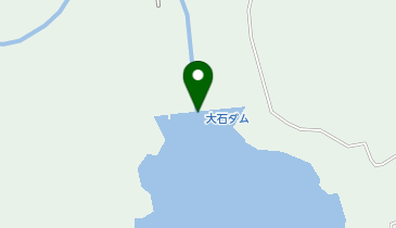 大石ダムの地図画像