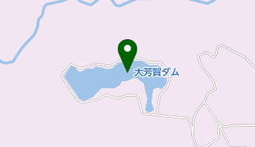大芳賀ダムの地図画像
