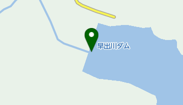 早出川ダムの地図画像