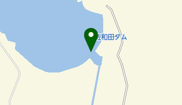 佐和田ダムの地図画像