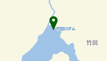 竹田川ダムの地図画像