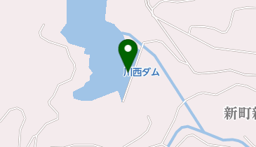 川西ダムの地図画像