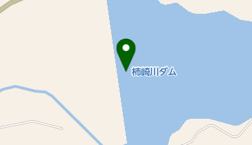 柿崎川ダムの地図画像