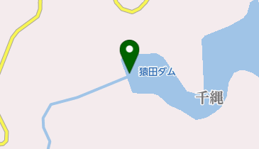 猿田ダムの地図画像
