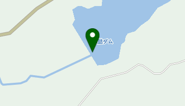 飯詰ダムの地図画像