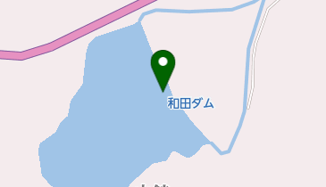 和田ダムの地図画像