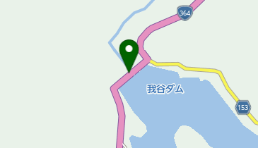 我谷ダムの地図画像