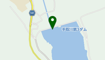 手取川第3ダムの地図画像