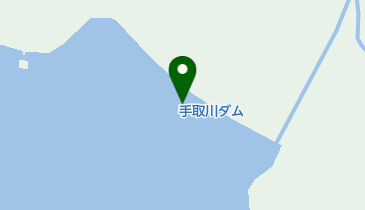 手取川ダムの地図画像