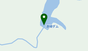 逢帰ダムの地図画像