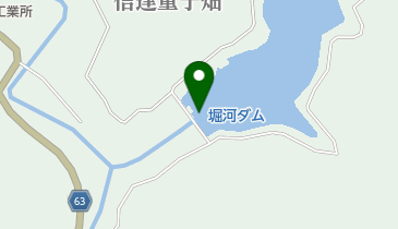 堀河ダムの地図画像