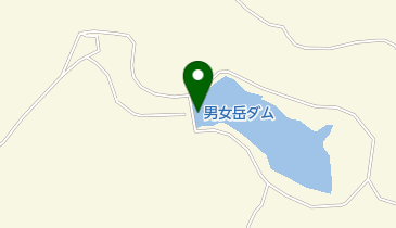 男女岳ダムの地図画像