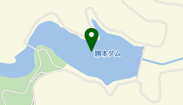 勝本ダムの地図画像