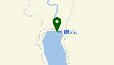 大川原ダムの地図画像