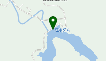 江永ダムの地図画像
