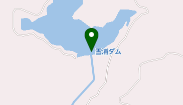 雪浦ダムの地図画像