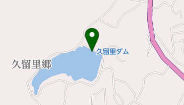 久留里ダムの地図画像