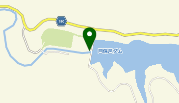 目保呂ダムの地図画像