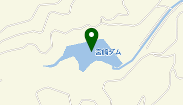 宮崎ダムの地図画像