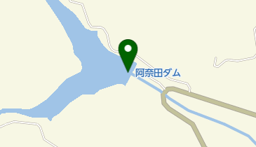 阿奈田ダムの地図画像