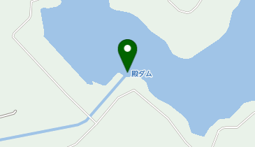 殿ダムの地図画像