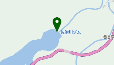 佐治川ダムの地図画像