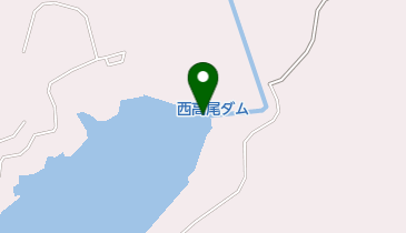 西高尾ダムの地図画像