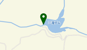 三滝ダムの地図画像