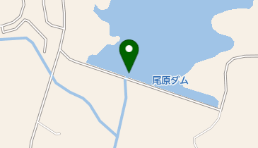 尾原ダムの地図画像