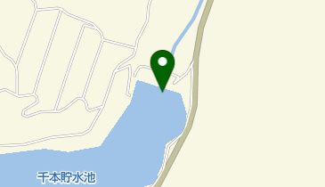 千本ダムの地図画像