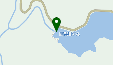 阿井川ダムの地図画像