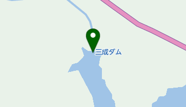 三成ダムの地図画像