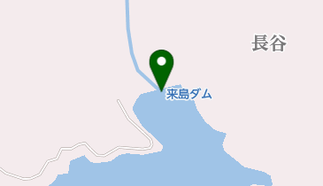 来島ダムの地図画像