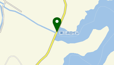 第二浜田ダムの地図画像