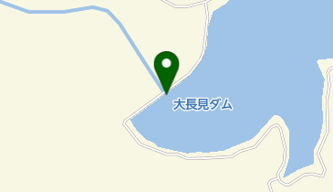 大長見ダムの地図画像