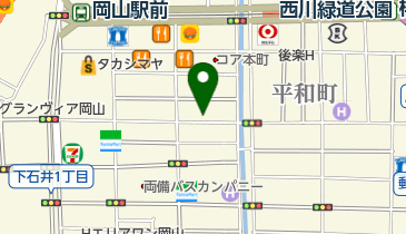 たるみ専科プリエの地図画像