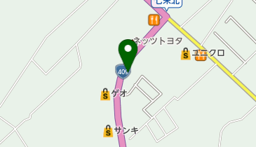 成田オートガラス 本社の地図画像