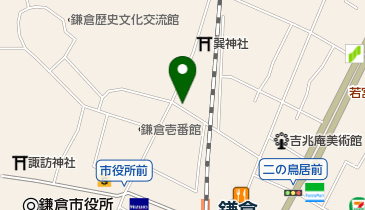 マッチポイント 鎌倉の地図画像