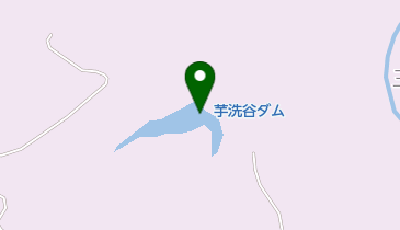 芋洗谷ダムの地図画像