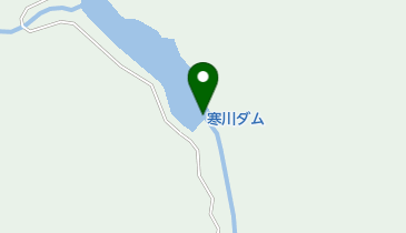 寒川ダムの地図画像