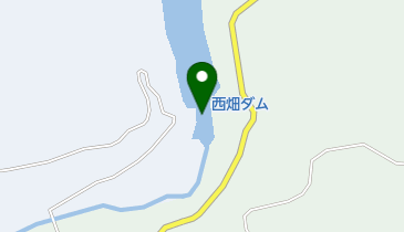 西畑ダムの地図画像